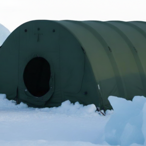 Надувная арктическая палатка: зимняя каркасная палатка для сурового климата