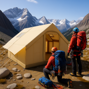 Надувная палатка для кемпинга