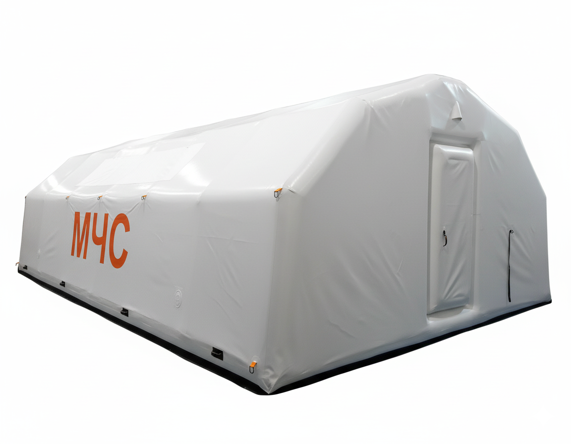 Производство и продажа надувных пневмокаркасных палаток МЧС в Балашихе и по России